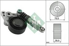 INA Drive Belt Tensioner for Audi A6 TDi BPP 2.7 November 2004 to November 2008