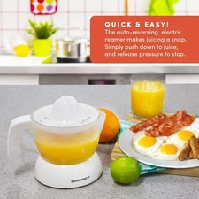 Electric Citrus Juicer Rechargeable Hands-Free Orange Lemon Squeezer Juice Fruit