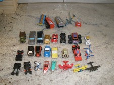 LOT OF 24 VINTAGE 1980'S AND 1990'S GALOOB FUNRISE MICRO MACHINES 5 OTHER N5