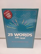 25 Words Or Less 1996 Winning Moves Game Board #1006 New Sealed USA Made