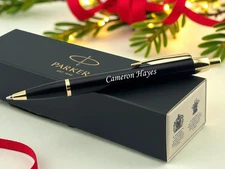 Engraved Parker Pen Gift – Custom Pen for Teacher Dad Son Groomsmen Graduation