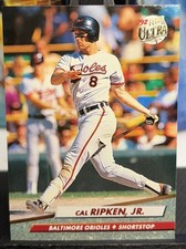 CAL RIPKEN JR 1992 FLEER ULTRA #11 FREE SHIPPING