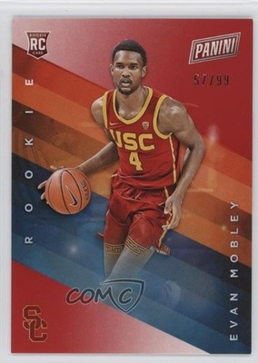2022 Panini Father's Day Rookies Red /99 Evan Mobley #RC11 16n7