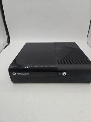 Microsoft Xbox 360 E (1538) Black Console Only Tested - No hard drive