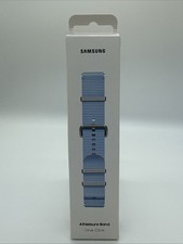 GENUINE SAMSUNG ATHLEISURE ONE CLICK BAND STRAP BLUE FOR WATCH 4/5/6/7 - M/L