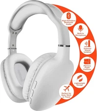 HyperGear Wireless Headphones Bluetooth White-Noise Isolation (Premium Open-Box)