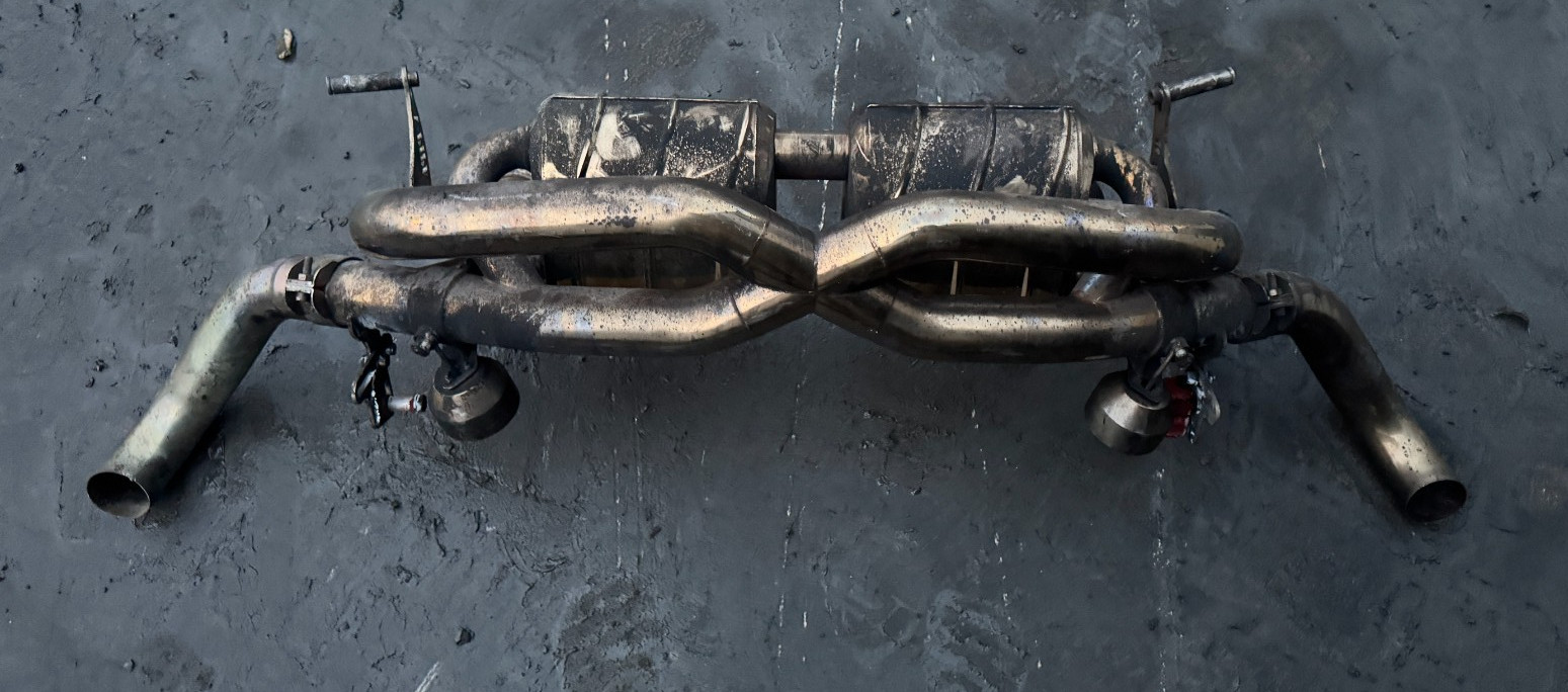 08-13 Lamborghini Gallardo Audi R8 Capristo Exhaust V10 X Pipe