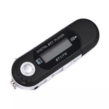 USB digital MP3 music player with LCD screen, 8GB storage and FM Radio headphone