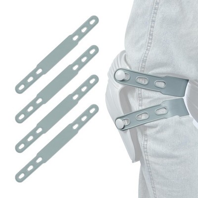 KUNN Rubber Straps for Knee Pads, Replacement Straps for Knee Pads, Set of 4,...