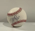 Mike Trout Autographed Signed OML Baseball JSA Authenticated