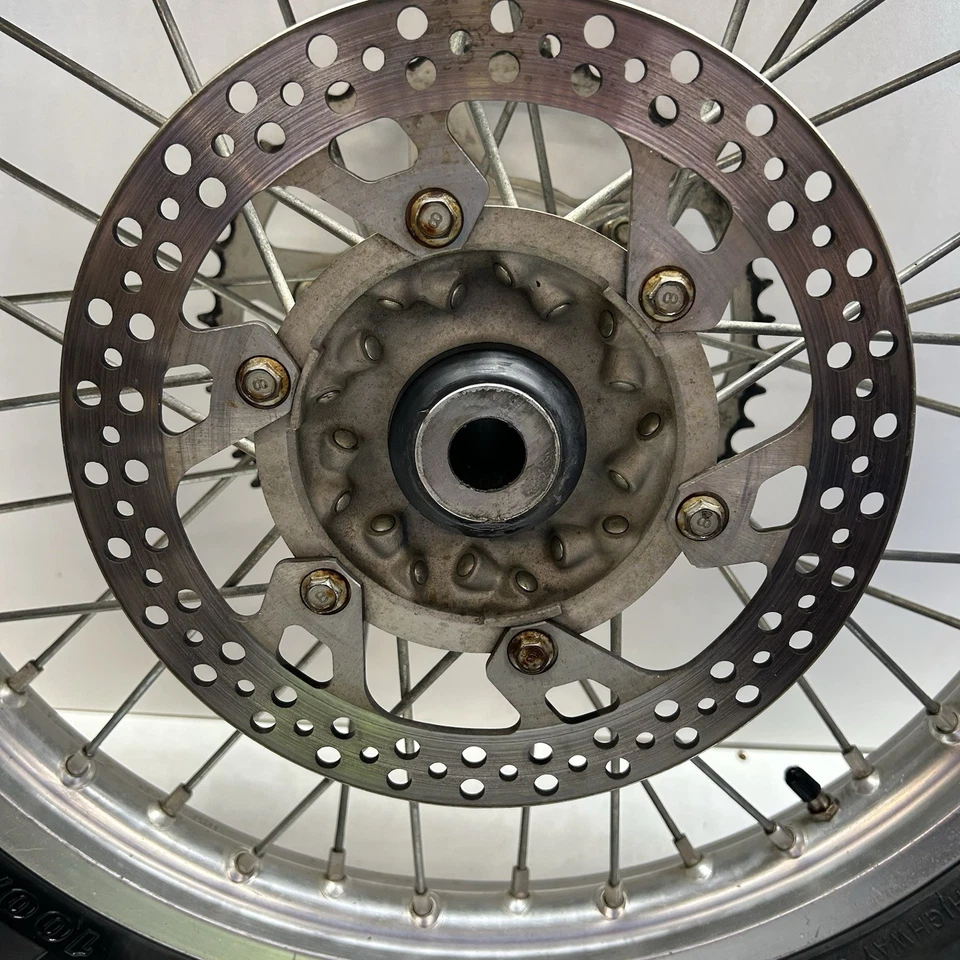 05 - 21 YAMAHA YZ125 YZ 125 RUEDA TRASERA MONTAJE LLANTA BUJE NEUMÁTICO OEM Foto 3 de 4