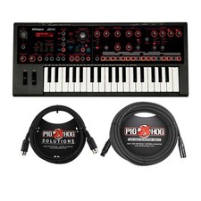 Roland JD-XI 37-Key Interactive Analog Digital Crossover Synthesizer Bundle