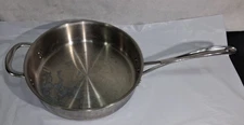 CALPHALON 5003 Stainless Steel 3qt Frying Saute Pan Skillet
