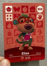 AUTHENTIC 353 ELISE Nintendo Amiibo Animal...