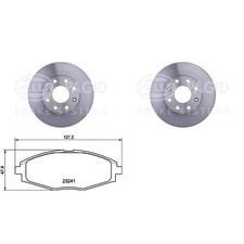 Kits de frein Chevrolet SPARK