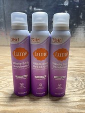 Lume Whole Body Invisible Spray Deodorant - Lavender Sage 3.6oz 3-PACK