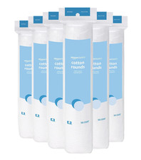 Hypoallergenic 100 Cotton Rounds, 600 Count for Makeup  Skincare