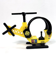 Kidkraft Yellow Wooden Plastic Fire Station Rescue Helicopter Play Pretend Toy