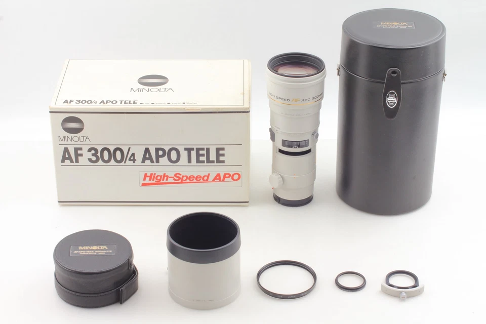 [MINT in Box w/ Hood] Minolta AF APO TELE 300mm f/4 G High Speed Lens From JAPAN - Image 4 of 4