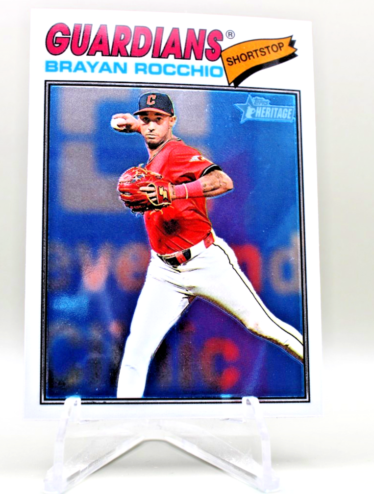 Braya Rocchio 2026 Topps Heritage - Brayan Rocchio #368 Chrome for sale online | eBay