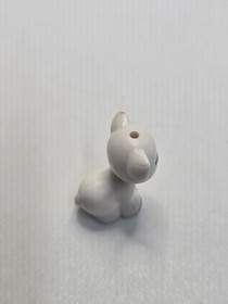 LEGO Friends Animal White Cat Minifigure Figure Pet Jewel Kitten Heart Collar 