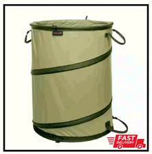 30 Gal. Collapsible Kangaroo Lawn and Leaf Bag Polyester Gardening Bag