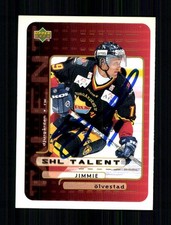 Jimmie &Ouml;lvestad NHL USA Upper Deck Traiding Card Original Signiert + A 253271