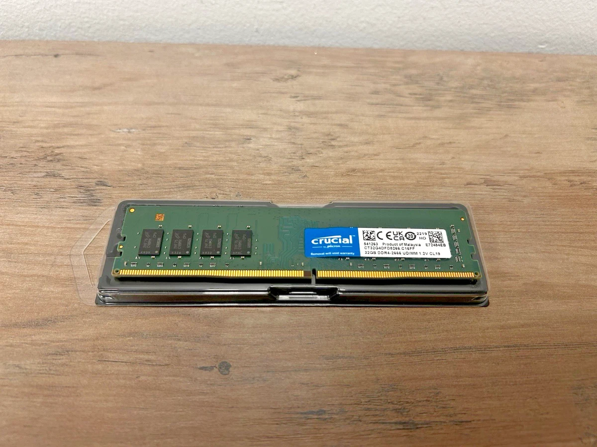 PC4-21300 (DDR4-2666) Bus Speed DIMM Computer Memory (RAM) 32 GB