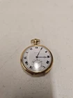 Antique 1914 Hamilton 914 16s 17j 3 Pos Adj Pocket Watch Gold Filled Case