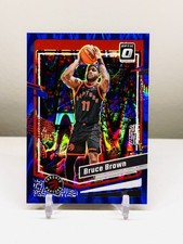 2023-24 Panini Donruss Optic - Bruce Brown #39 Blue Seismic Prizm /249