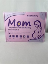 Naisimummy Breastfeeding Essentials Kit Manual Pump Bags Pads Shields BPA Free