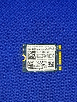 Western Digital 128GB SSD SN520 NVME PCIE GEN3 X2 Used All Tested Good