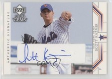 2002 Upper Deck Prospect Premieres Future Gems Scott Kazmir #95 Auto 0v1