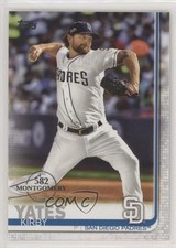 2019 Topps Factory Set 582 Montgomery Club Kirby Yates #347 1e7