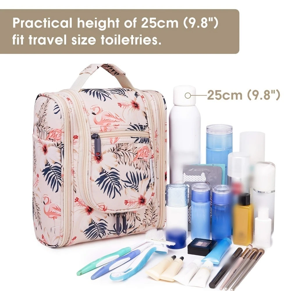 Premium Waterproof Travel Toiletry Bag for Cosmetic Makeup Organizer Daily Use