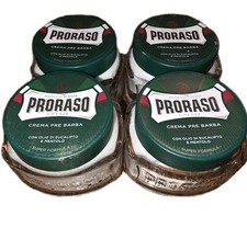 4 X Proraso Pre Shave Cream Refresh 3.6oz/100...