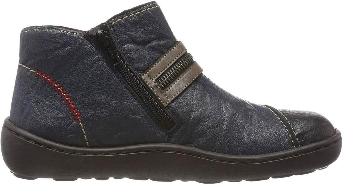 Rieker Women's (44493-00) Blue Fashion Boots - MSRP $124.95 - FAST