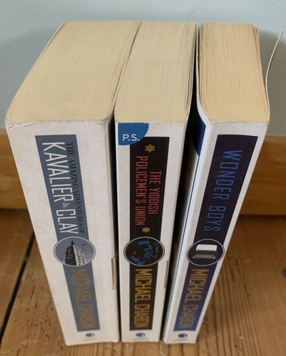 3 x Michael Chabon PB Job Lot Bundle Wonder Boys; Kavalier & Clay; Yiddish Poli - Picture 10 of 10