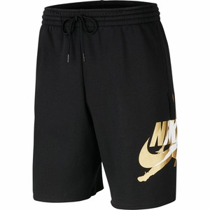 black and gold nike shorts