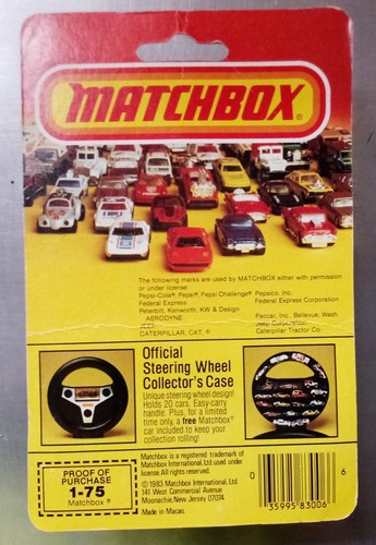 Matchbox Excavator MB32 Yellow Die Cast Diecast Vintage 1983 NIP - Picture 2 of 4
