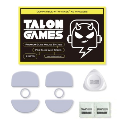 TALONGAMES Mouse Feet Sticker Pad for VAXEE XE Wireless Mouse Curved