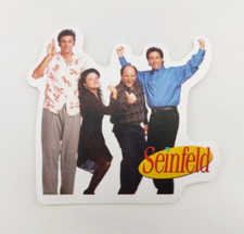 Seinfeld Logo Waterproof Sticker Decal 2.5"x2"