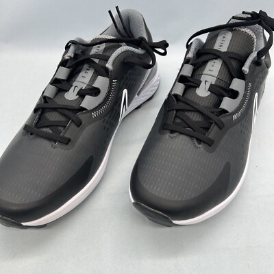 Nike Infinity Pro 2 mens golf shoes 10.5 (wide fit) Black Gray DM8449-001