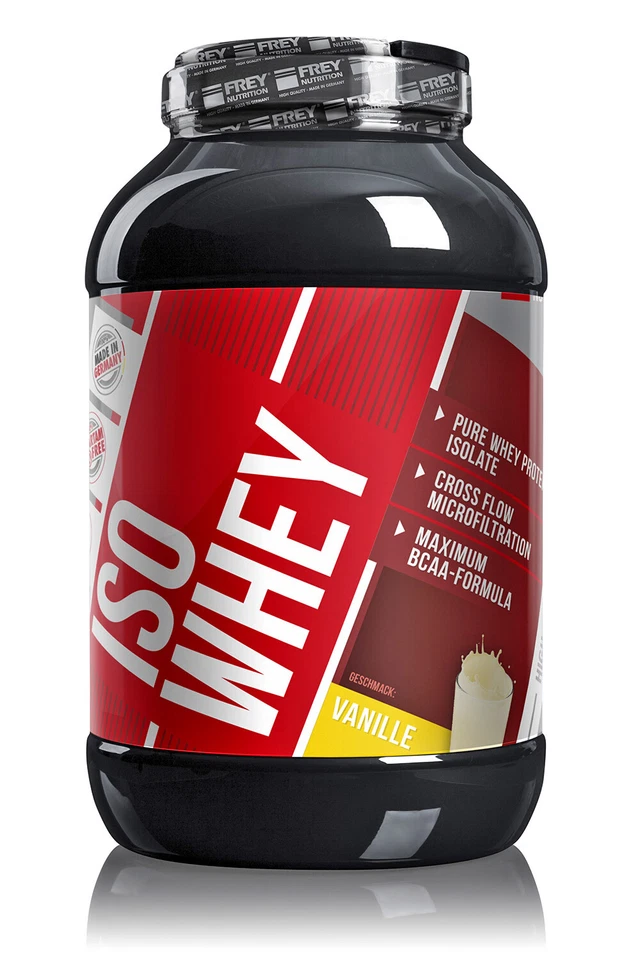 Frey Nutrition ISO Whey 2300g Eiweiss Dose - Isolate Protein