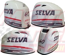 SELVA Murena 40 XSR Best - kit adesivi calotta - decalcomanie guscio