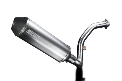 BMW G310R G310GS 2016-2024 Complete Exhaust 13.5" X-Oval Titanium Muffler - Bild 5 von 5