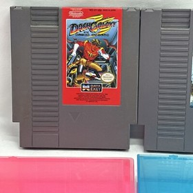 Nintendo NES Games Lot with Cases Top Gun Dash Galaxy Sky Shark Tested