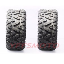 Neumáticos traseros sin cámara 25x10-12 2 piezas para ATV UTV cuádruple tractor cortacésped buggy 200cc 300