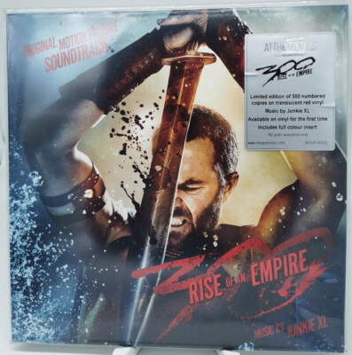 OST 300 RISE OF AN EMPIRE 2LP Limitiert auf 500 Red Vinyl LP Neu