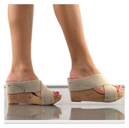 Shoes Sandals 8.5 Open Toe Canvas | eBay